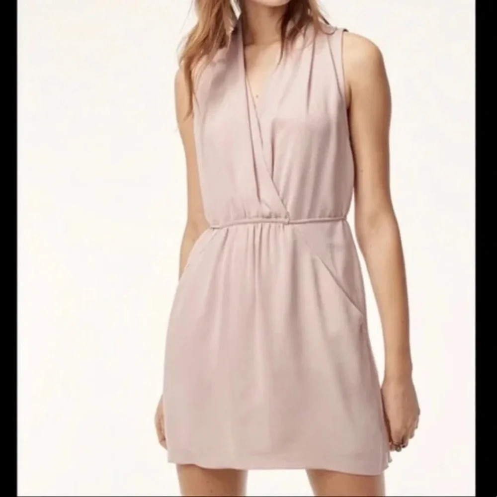 Aritzia Wilfred  blush Sabine dress| size XS
